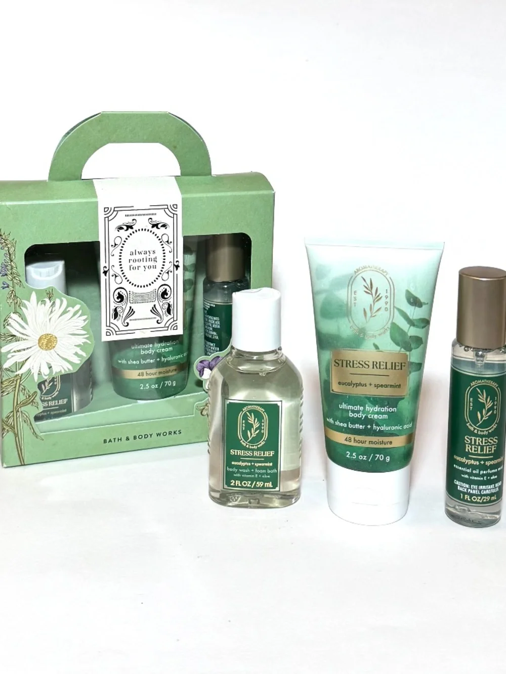 EUCALYPTUS SPEARMINT Body Care Gift Set x2